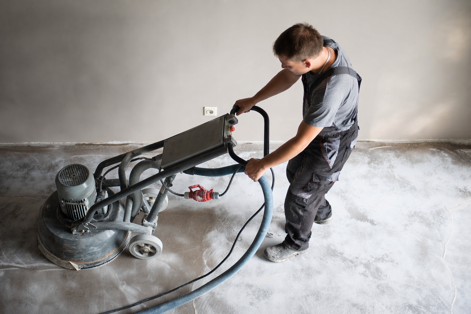 Epoxy aljzat előkészítés