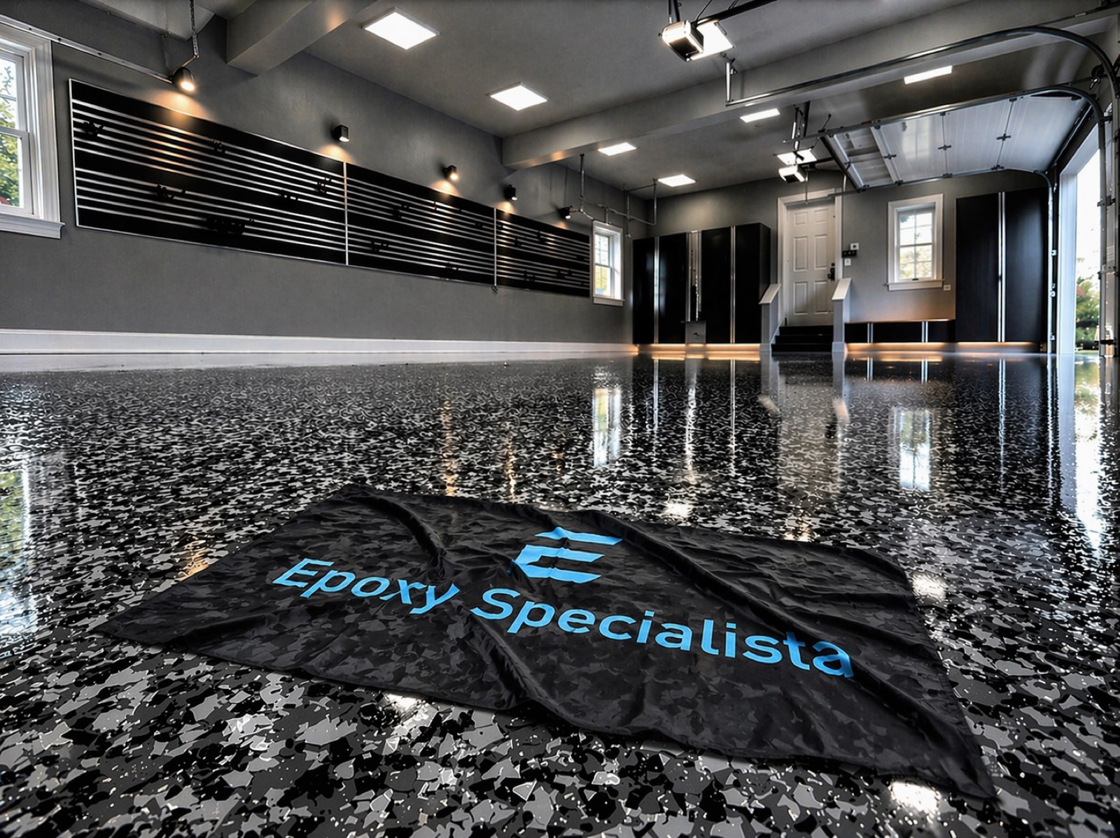 Epoxy padló kivitelezés